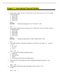 BUS 138 International Finance Test Bank Chapter 3—International Financial Markets