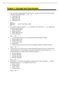 BUS 138 International Finance Test Bank Chapter 4—Exchange Rate Determination