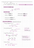 Ch 14 Solutions Summary