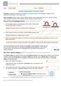 GIZMOS. CHEMISTRY 101: Student Exploration: Periodic Trends/ Periodic Trends Gizmo. atomic radius, electron affinity, electron cloud, energy level, group, ion, ionization energy, metal, nonmetal, nucleus, period, periodic trends, picometer