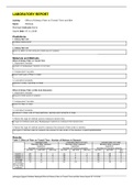 LABORATORY REPORT- Digestive system