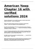 American Yawp Chapter 16 with verified solutions 2024