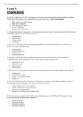 Exam (elaborations) MEDSURG 2 NUR 265 