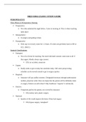 NUR 0082 Exam 1 study guide