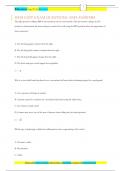 HESI EXIT EXAM QUESTIONS AND ANSWERS