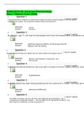 NURS 6521N 28, Advanced Pharmacology, Week 7 Midterm Exam (2020)