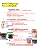 ANATOMY 101 - AP-2-Final Exam Study Guide.