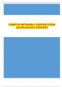 COMPTIA NETWORK+ CERTIFICATION (EXAM N10-007) 2024/2025