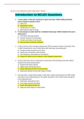 NURS 406 Capstone Mental Health Assessment ,NURS 406 - ASSESSMENT LEADERSHIP AND COMMUNITY HEALTH,NURS 406 - MED SURGE Respiratory ATI,NURS 406 - PHARMACOLOGY ASSESSMENT 1 & 2,NURS 406 -Maternal Newborn Assessment,NURS 406 - NCLEX LIVE-REVIEW QUESTIONS & 