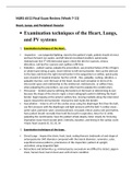 NURS 6512N Final Exam Review 2