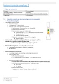 Samenvatting Instrumentele Analyse 2