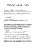 Introduction to Cognitive Science