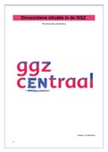 Integrale opdracht thema 6 GGZ Centraal. Uitwerking van een beroepssituatie waarin gehandeld moest worden (agressie/waanbeelden). Albeda college leerjaar 3 verpleegkunde