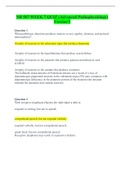 NR 507 WEEK 7 QUIZ (Advanced Pathophysiology) Version 2 / NR507 WEEK 7 QUIZ (Advanced Pathophysiology) Version 2: LATEST,CHAMBERLAIN COLLEGE OF NURSING