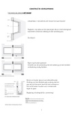 Samenvatting Constructie Gevelopeningen