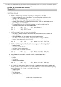 Exam (elaborations) COB SADN 1013 Test bank for Psychology Modules for Active Learning, 12th Edition - Dennis Coon