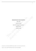 Financial Statement Analysis Final Paper Adam Aiello Ashford University ACC 205: Principles of Accounting l Professor Gordon