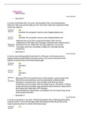 NURS 6521N WEEK 10 QUIZ CORRECT ANSWERS GIVEN