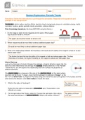 GIZMOS. CHEMISTRY 101: Student Exploration: Periodic Trends/ Periodic Trends Gizmo. atomic radius, electron affinity, electron cloud, energy level, group, ion, ionization energy, metal, nonmetal, nucleus, period, periodic trends, picometer, valence electr