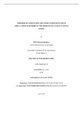 Thesis POL MISC FREEDOM OF ASSOCIATION AND TRADE UNIONISM IN SOUTH AFRICA: FROM APARTHEID TO THE DEMOCRATIC CONSTITUTIONAL ORDE  MPF ARISEN! BUDELI