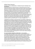 WALDEN 6121 WK 4 D1 socw 6121.Strategies to Ensure Confidentiality in a Treatment Group for Individuals Living  With HIV/AIDS