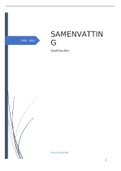 volledige samenvatting voor het vak boekhouden