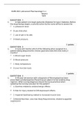 Exam (elaborations) Nurs6521 Advance Pharm Answers Wk6 Quiz 