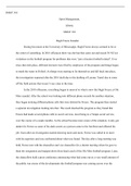 Crisis Response paper.docx  SMGT 310  Sport Management,   Liberty   SMGT 310  Hugh Freeze Scandal  During his tenure at the University of Mississippi, Hugh Freeze always seemed to be at the center of something. In 2016 offseason there was the ban that cam