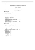 Community Disaster and Referral Plan for Navarro County COUC604.docx    COUC604  Community Disaster and Referral Plan for Navarro County  Liberty University  Referral List    3  Food & Financial Assistance  3  Childcare Facilities    4  Table of Contents 