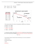 Assignments 1-3: Exam I Bundle