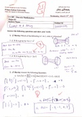 Discrete Mathematics Major 2 Solution *100%*