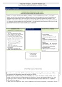 VSIM FOR NURSING_ JACKSON WEBER CASE Clinical Worksheet and Reflective Questions with Answers Provided