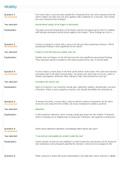 Exam (elaborations) NUR 109 (NUR 109) (NUR 109 (NUR 109)) Mobility