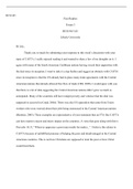 Reply  2.docx  BUSI 465  Peer Replies  Forum 3  BUSI 465 L01  Liberty University  Hi Lily,  Thank you so much for submitting your response to this week s discussion with your topic of CAFTA. I really enjoyed reading it and wanted to share a few of my thou