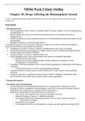 Exam (elaborations) NR566 Week 5 Study Guide Chamberlain College of Nursing (NR566 Week 5 Study Guide Chamberlain College of Nursing