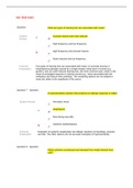 Exam (elaborations) NSG 5003 Advanced Pathophysiology Midterm Exam 