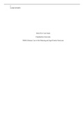 Exam (elaborations) NR 601 Week 5 Case Study Assignment: Subjective, Objective Information Using National Diabetes Guidelines 