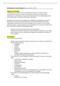 Samenvatting - Market Environment - GMSMKT01J1 - Global Marketing en Sales