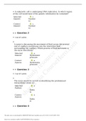 NURS6501 Week 1 quiz Graded A