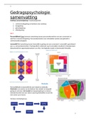 Samenvatting Gedragspsychologie | Jaar 2 HBO Communicatie