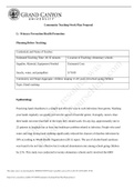 NURSING NRS-427V Community Teaching Work Plan Proposal1.