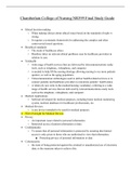 NR 599 Final Exam Study Guide