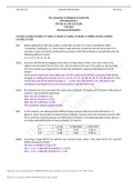 Exam (elaborations) CPE 431 The University of Alabama in Huntsville ECE Department CPE 431 01, CPE 531 01/91 Fall Homework #6 Solution