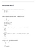 cut paste test II BIOLOGY MCB3023