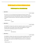 NURS 6640N-10 Week 6 Midterm Exam_100% Correct | NURS 6640N-10 Week 6 Midterm Exam_Graded A