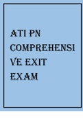 ATI PN COMPREHENSIVE EXIT EXAM LATEST SOLUTIONS VERIFIED