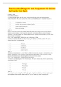 Prioritization Delegation and Assignment 4th Edition LaCharity Nursing Test Bank