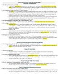 NURS 261 - Pathophysiology II Final Exam Study Guide .