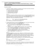 Exam (elaborations) NUR 304 Halter: Varcarolis’ Foundations of Psychiatric Mental Health Nursing: A Clinical Approach, 8th Edition (complete test bank) / Enjoy Psychiatric Mental Health- Varcarolis Test bank_Latest 2020/2021 cmoplete answers,rationales.