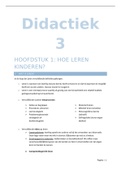 Samenvatting didactiek 3